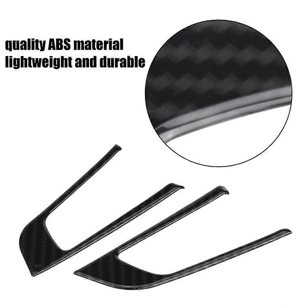 Car Interior Steering Wheel Button Decorative Cover Trim for Alfa Romeo Stelvio/Giulia