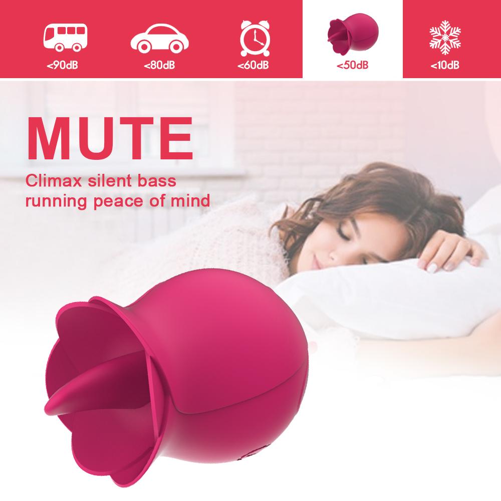 Секс-игрушки для девочек, роза, сосание языка, вибраторы, присоска для клитора, соска для женщин, стимулятор клитора, оральный лизание кискиAA