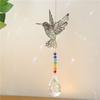 Crystal Sun Catcher Prisms Hanging Rainbow Chaser Window Wind Chime Tree of Life Home Decoration Car Art Hanging Pendant