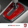 Настоящее Углеродное Волокно Для Nissan Tiida 2011-2015 Накладка-Наклейка на Крышку Селектора АКПП Центральной Консоли Тюнинг Автомобильные Аксессуары для Интерьера