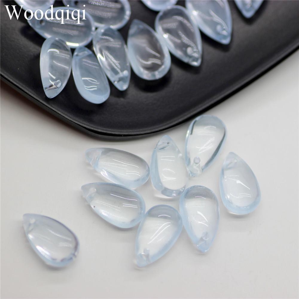 7x14 мм 50 шт. Изготовление ювелирных изделий своими руками, ручная работа, высококачественные цветные хрустальные стеклянные бусины-капли, изящные ювелирные изделия