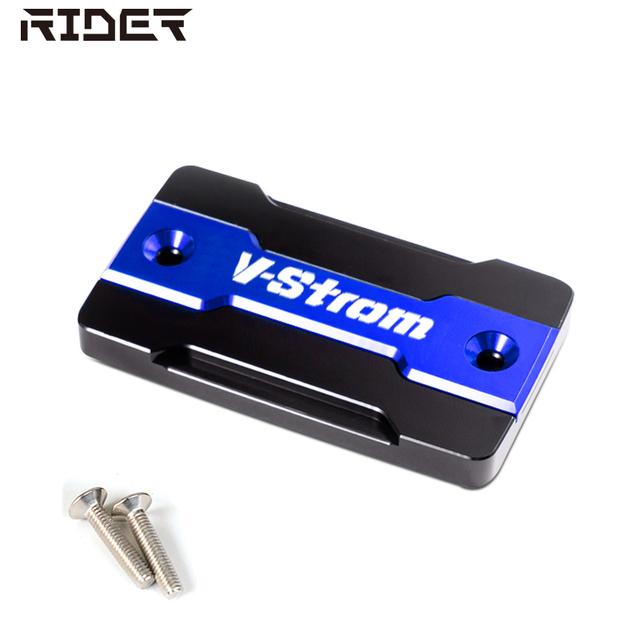 Для SUZUKI Vstrom 650 1000 DL650 DL1000 250 DL250 2004- Крышка бачка тормозной жидкости спереди, крышка бачка и крышка заливной горловины