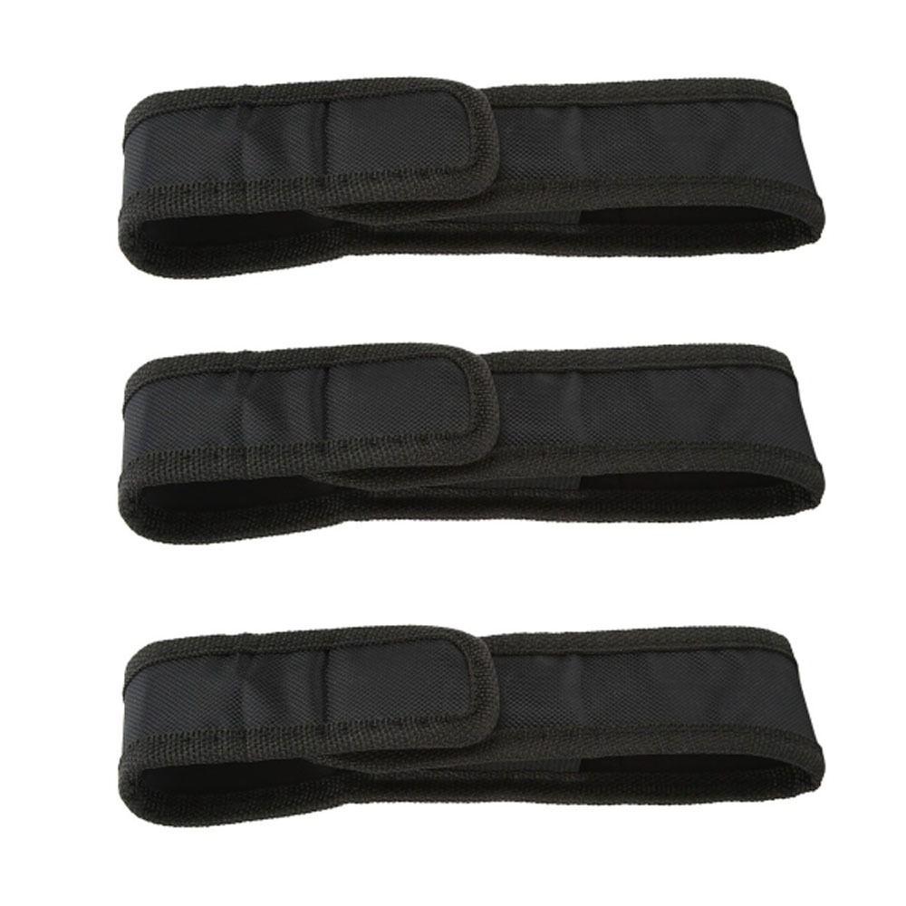 3 Pcs 5.31-5.51in Flashlight Pouch Heavy Duty Flashlight Molle Pouch Outdoor Use
