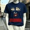 Madonna Graphic Print Crew Neck Tshirt For Unisex Unisex Soft Breathable Oversized Unisex Cotton Short Sleeve Tee Hot Product Soft