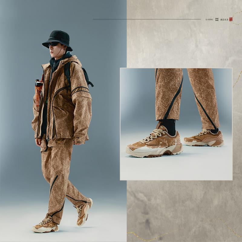 Li Ning Outdoor CF Tracing, Wild Xingshan V2 Нескользящая Износостойкая Подошва Низкие Туристические Ботинки Унисекс AHCU061-1