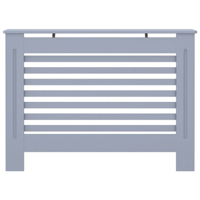 Cache-radiateur Anthracite - VidaXL - 112x19x81 cm - MDF - Espace de rangement pour livres et ornements