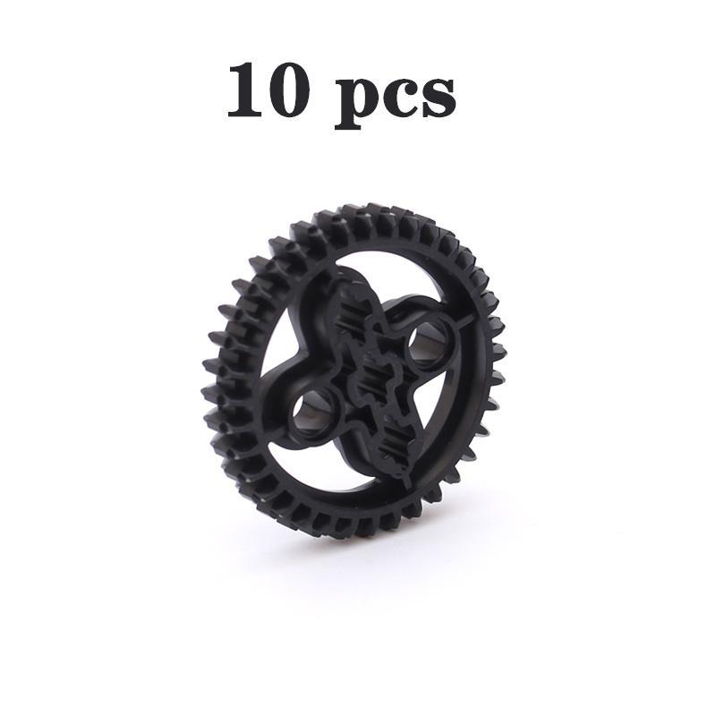 Серия MOC Gear Поворотная платформа с шестернями Зубчатая рейка и шестеренчатый дифференциал Высокотехнологичные детали Строительные блоки из мелких частиц Игрушки