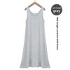 Women's Spring & Summer Loose Sleeveless Modal Skirt with Inner Petticoat - Large Size All-Match Dress
