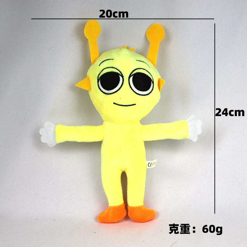 Гуманоидные Sprunki Incredibox Series Мягкие плюшевые игрушки Sprunki Micro Horror Game Мягкие плюшевые куклы Рождественский подарок