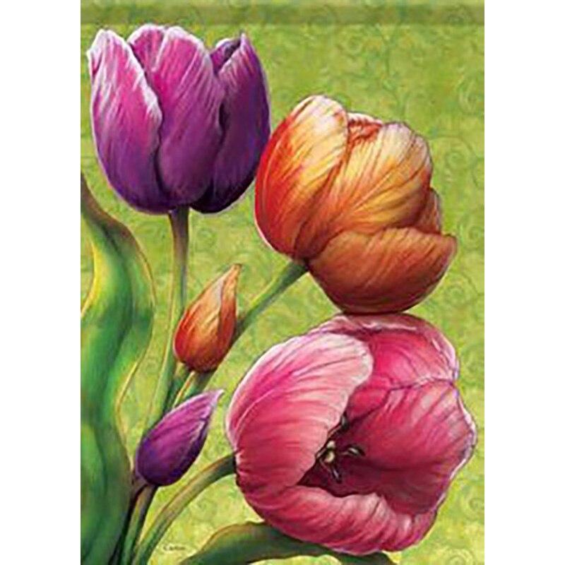 Новый 5D DIY алмазная живопись цветы Алмазная вышивка пейзажи вышивка крестиком полная круглая дрель домашний декор ручной художественный подарок