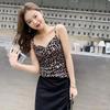 WTEMPO Women's Leopard Print Tops Tanks Camis Korean Streetwear Cheap Vests Blouse for Women Summer