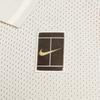 Nike Heritage Logo Дышащая повседневная спортивная теннисная рубашка-поло для мужчин, светло-красно-коричневые рубашки-поло FQ2102-104