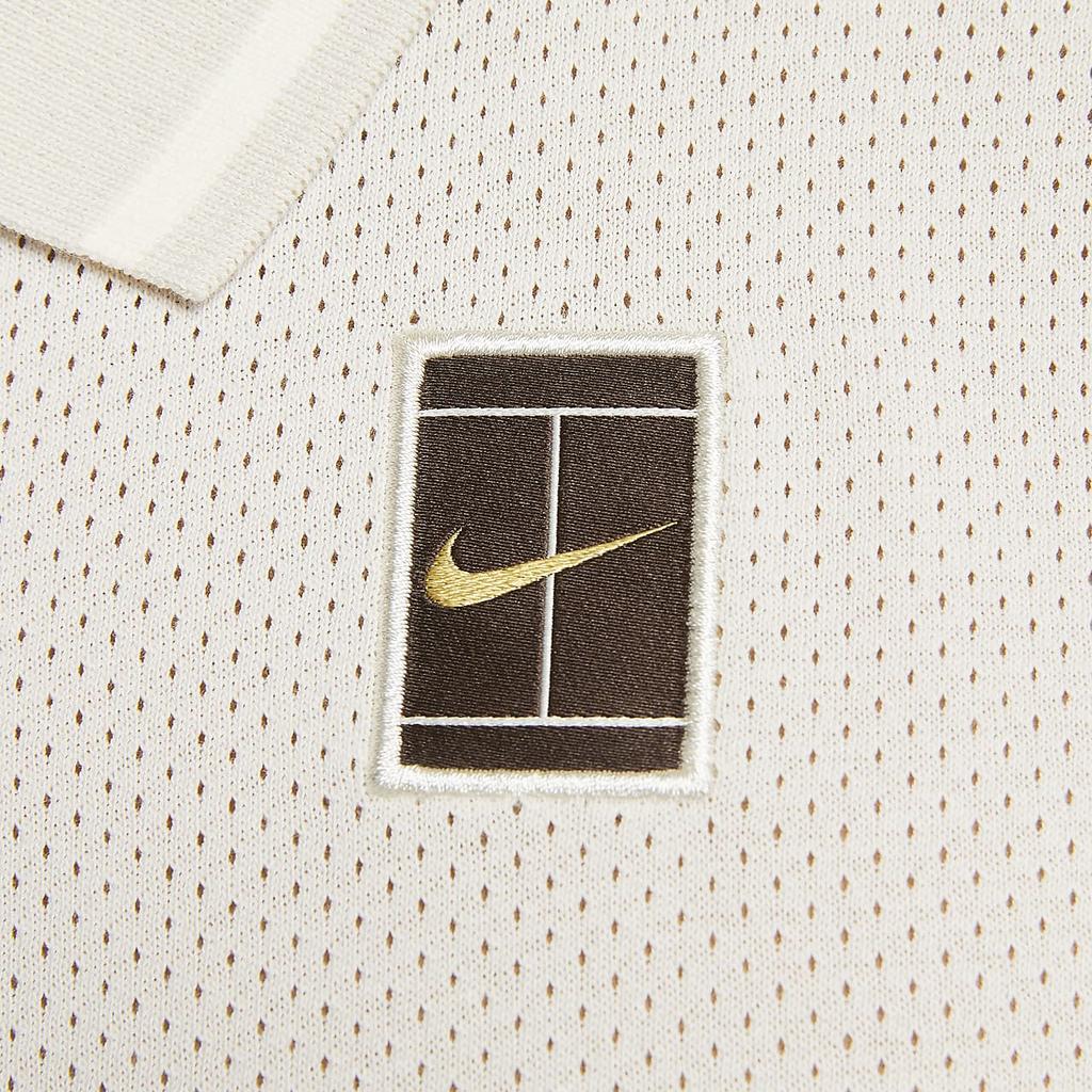 Nike Heritage Logo Дышащая повседневная спортивная теннисная рубашка-поло для мужчин, светло-красно-коричневые рубашки-поло FQ2102-104