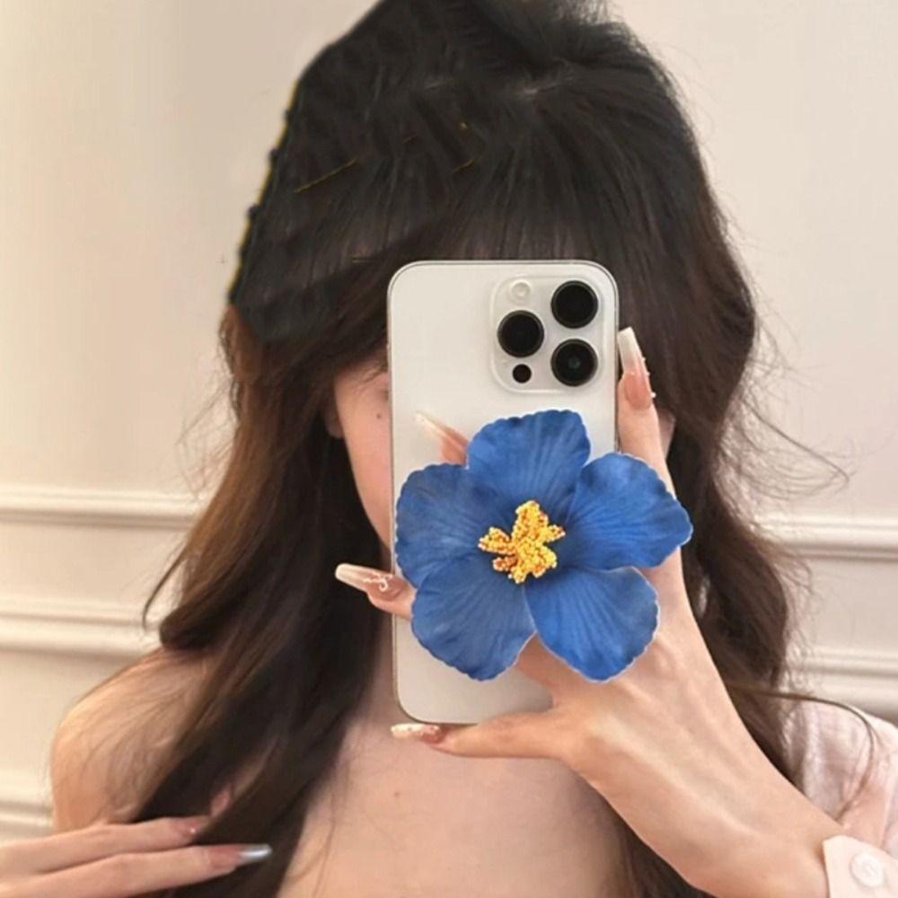 Butterfly Orchid Orchid Flower Hairpin Korean Style Duckbill Clip Elegant Bohemia Barrettes Bridal