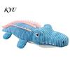 Aggressive Chewers Toys for Dogs Corduroy Crocodile Dog Toy, Squeaky Plush Chew Soft Teeth Grinding Boredom Relief Stuffed Animal Small to Medium