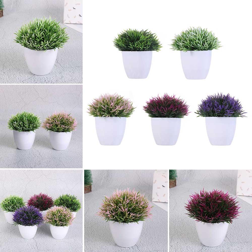 for Office Outdoor Decor with Pots Artificial Flower Fake False Small Tree Fake False Plants