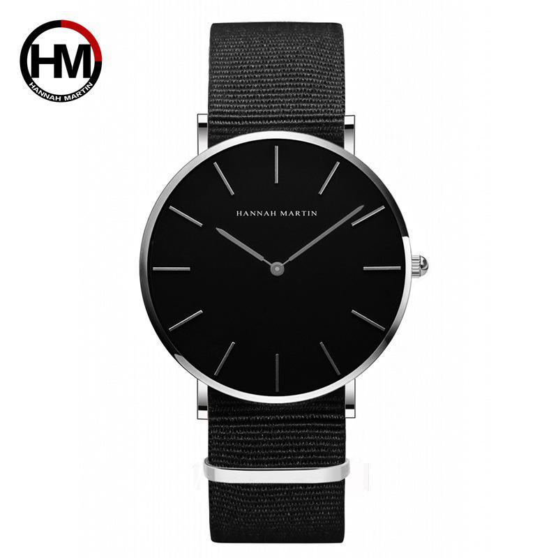Women's Waterproof Quartz Watch with Leather Strap - Japanese Movement