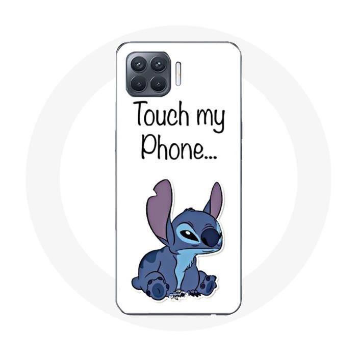 Coque pour Oppo A93 Lilo et Stitch mignon Fond blanc