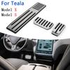 Car Styling Pedal Cover For Tesla Model X Model S Accessories Aluminum Alloy Foot Pedal Accelerator Gas Fuel Brake Pedal Rest