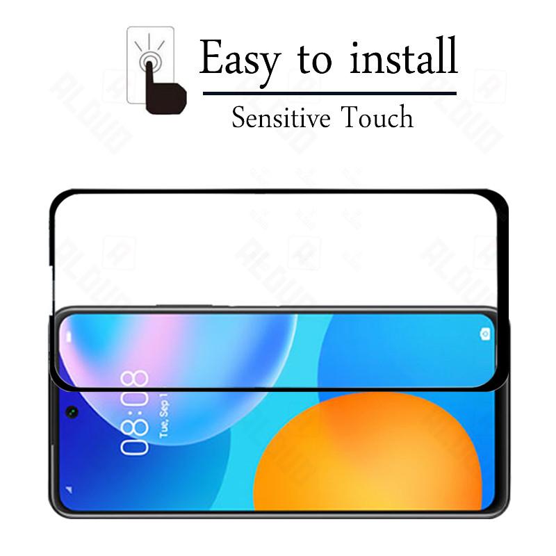 Закаленное стекло 2 в 1 для huawei P Smart 2021, защитное стекло для экрана камеры, стекло для huawei P smart 2021, стекло