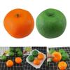 Realistic Fruit Artificial Orange Fake Fruit Perfect for Teaching and Crafts Fake Orange Decorations Craft Supply