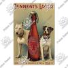 Decor Beer Vintage Tin Signs Plaque Metal Plates Retro Poster Wall Art Stickers for Bar Pub Club Man Cave Room Decoration