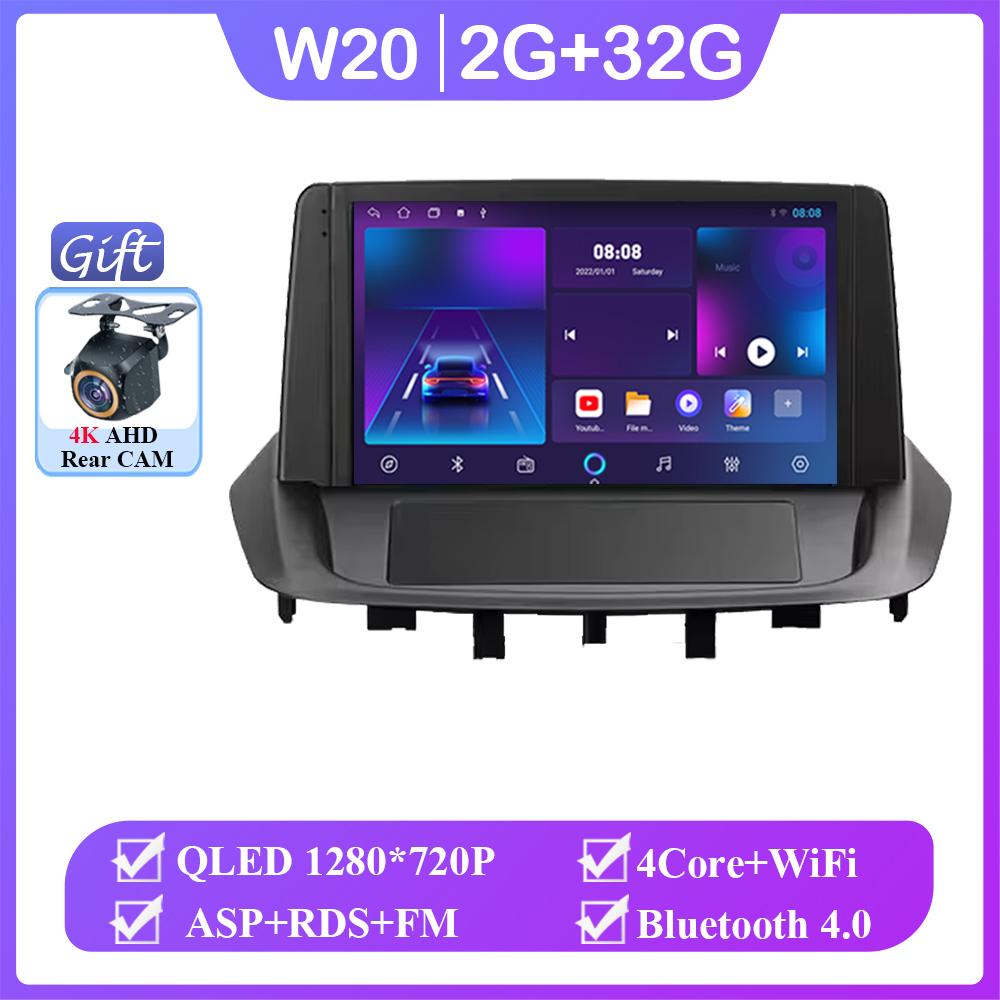 Android Radio Android 14 For Renault Fluence 1 2009 - 2017 Car Multimedia Player Touch Screen Android Auto Carplay No 2din DVD