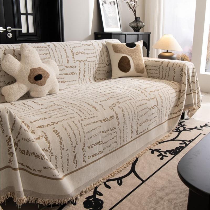 Couple Position Modern Throw Color Block Blanket Cover   Camping Picnic Stripe Mat Throw Blankets Living Room Sofa