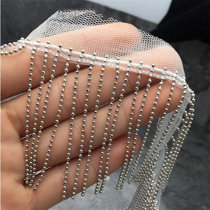 1 ярд/91см Цепь Ручная работа Кисточка Отделка Украшение 6см Шириной