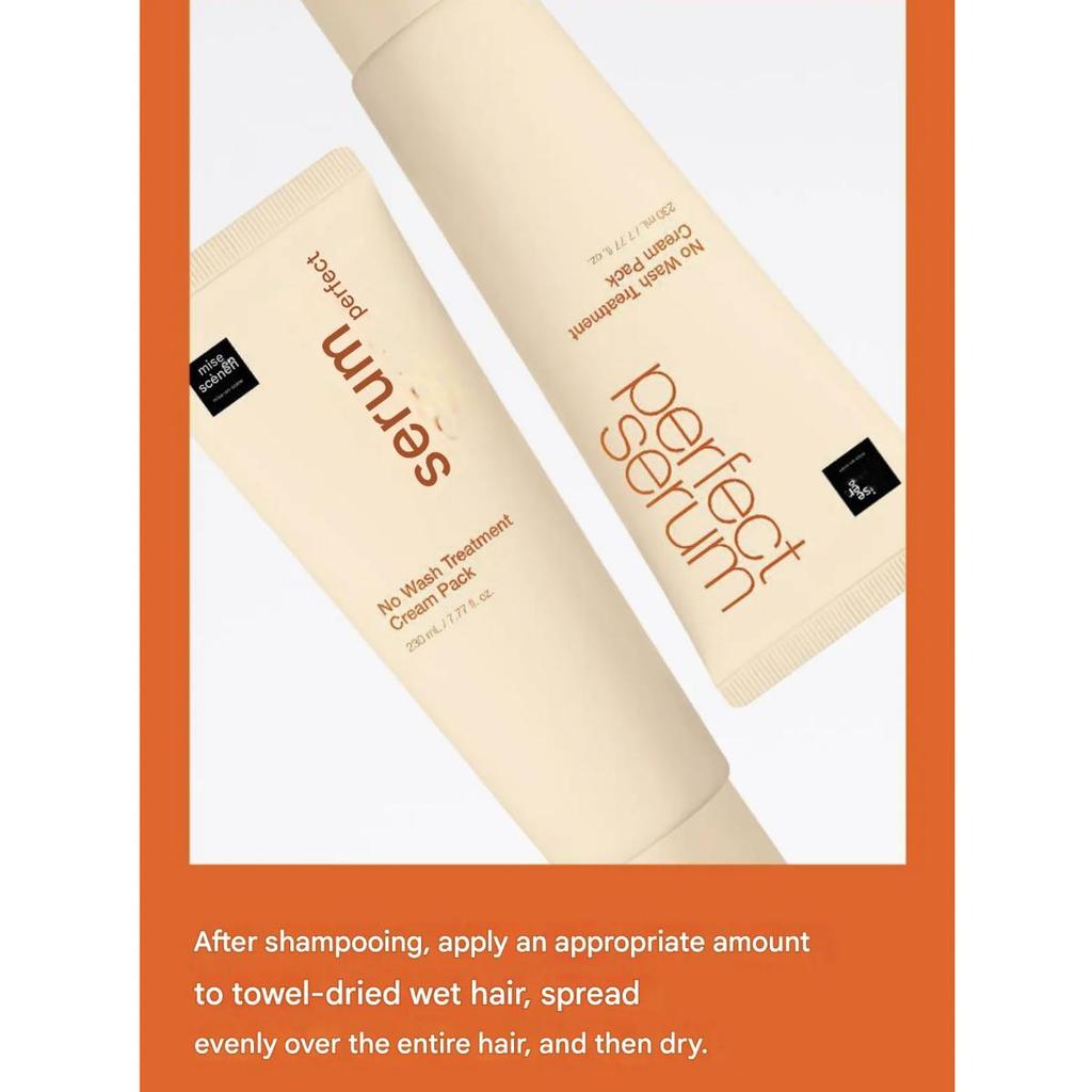 Mise-en-scène Идеальный крем для ухода за кожей без мытья 230 мл