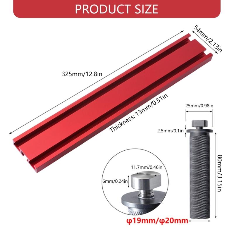 Adjustable Aluminum Alloy Slot Holder Rack for Customizable Desktop Layouts Ideal for Home Studios Offices and Workshops