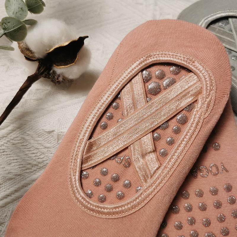 Эластичные носки женские летние открытые нескользящие спортивные носки женские хлопковые подходят для занятий йогой босиком