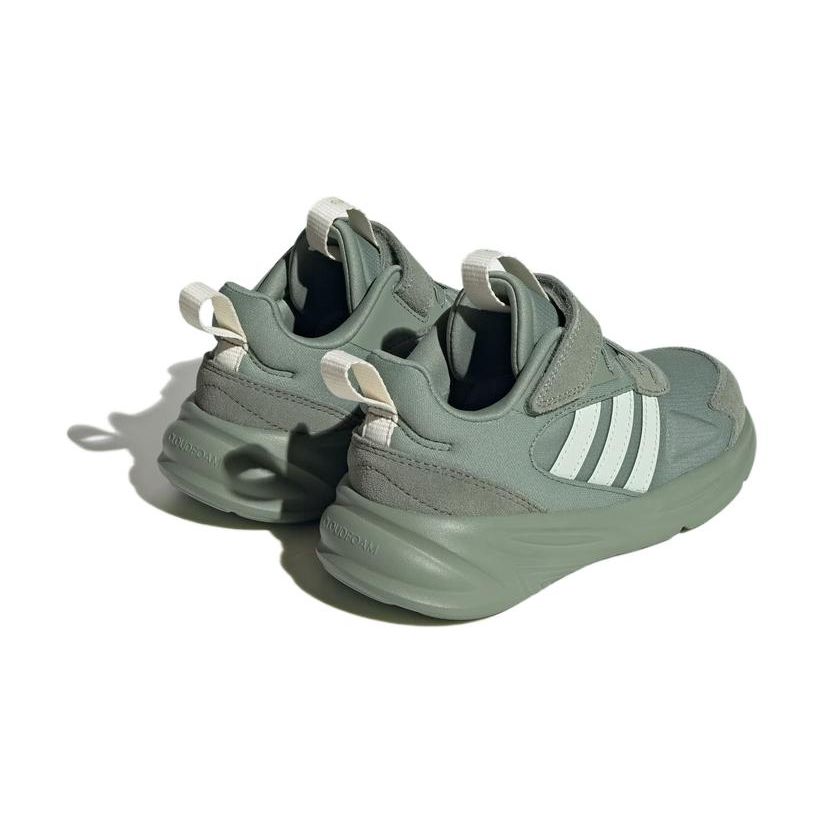 Adidas Ozelle EL K Silver Green Kids Sneakers Linen-Green Off-White IF7893
