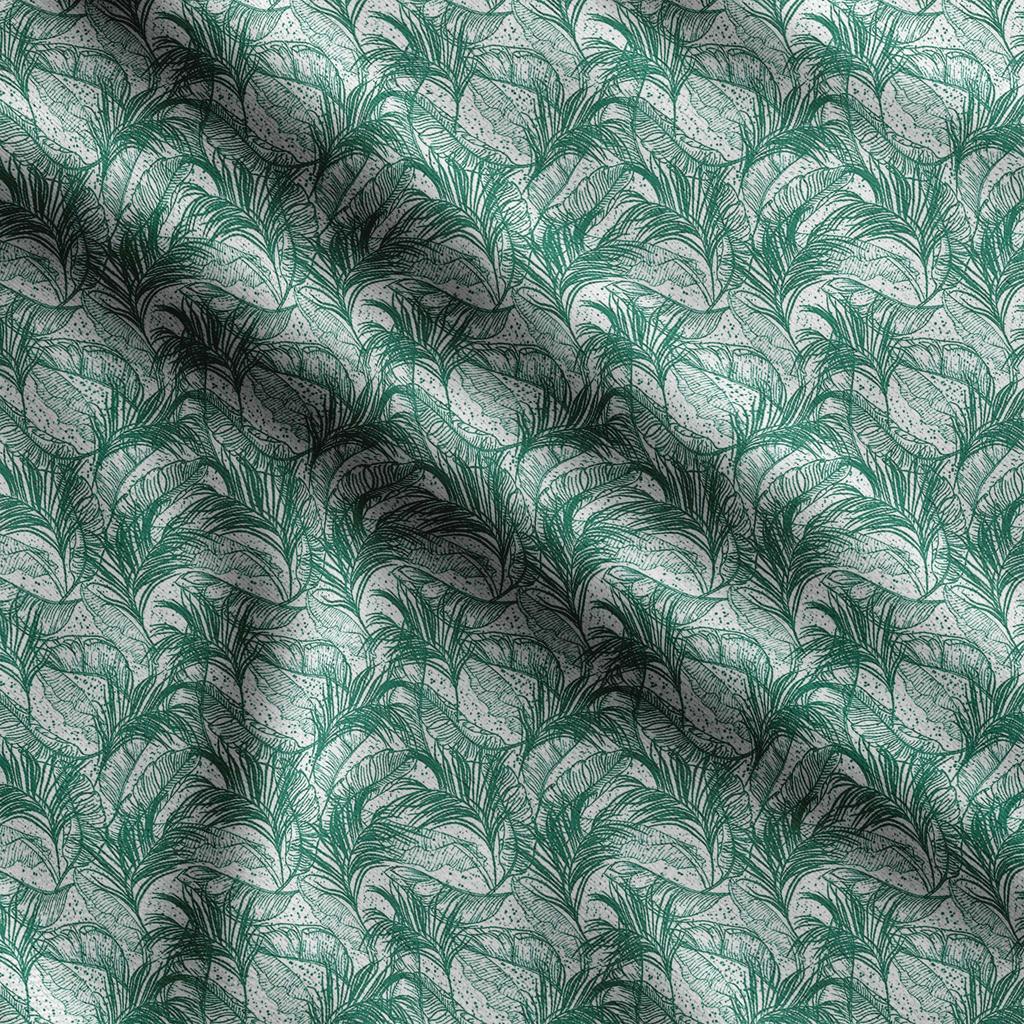 Soimoi Принт с листьями, хлопковый батист, ткань для квилтинга, продаваемая во дворе, хлопчатобумажная ткань средней плотности шириной 42 дюйма,