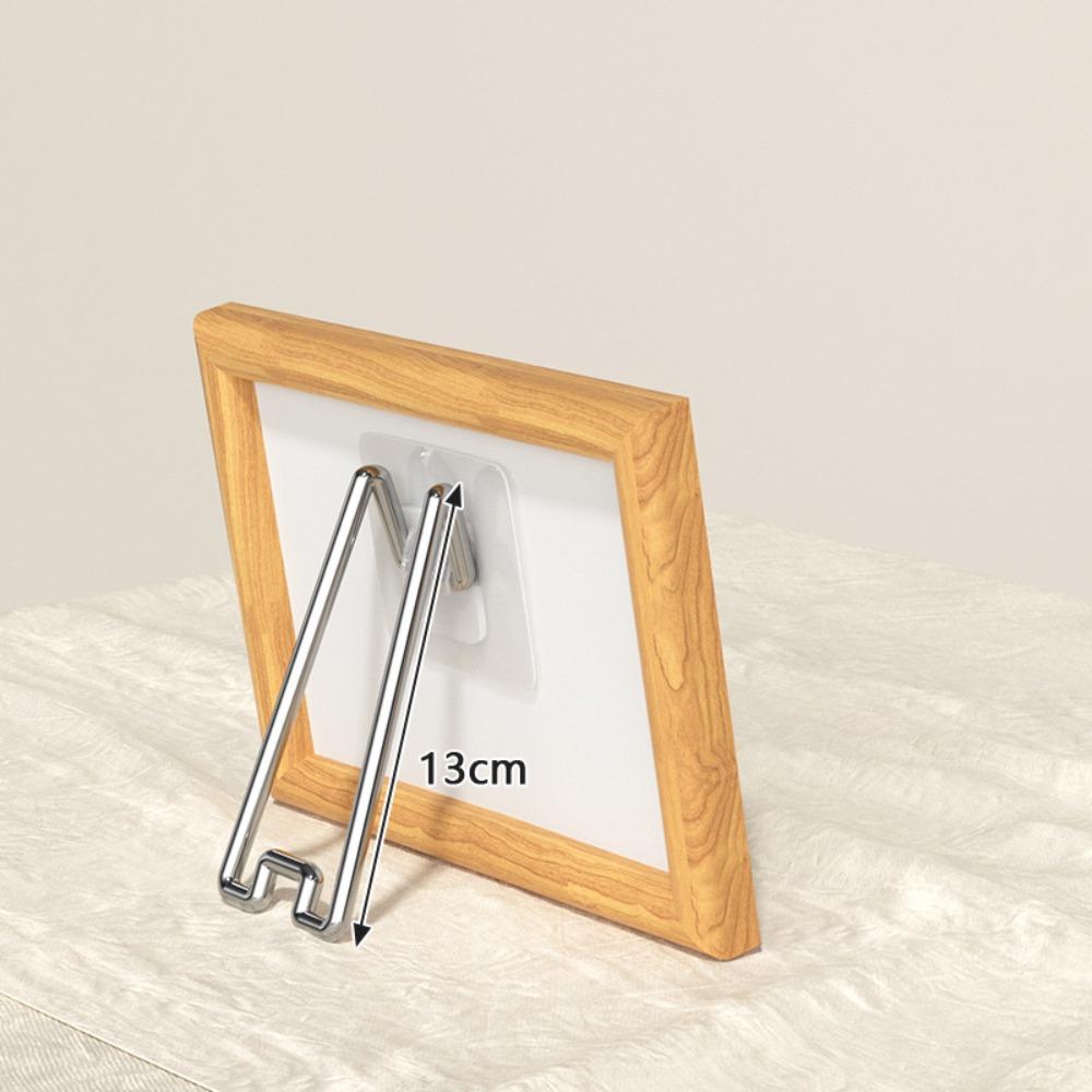 2pcs Back Support Picture Frame Back Bracket Metal Easel Back Support Photo Frame Stand