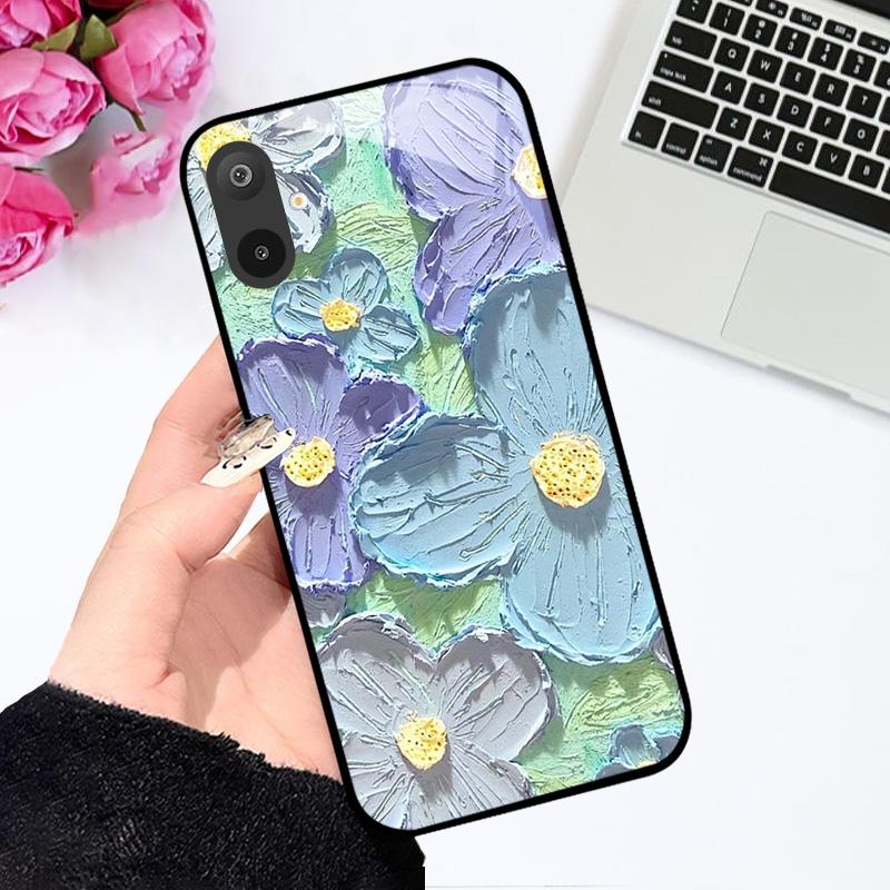 Роскошный чехол из закаленного стекла для Samsung A06 A16, жесткий чехол-крышка из ПК-стекла для Samsung Galaxy M06 F06 M16 F16, противоударные чехлы