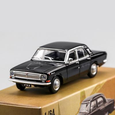 1:64 Мини-серия ГАЗ-24 ЛАДА Ретро Автомобиль Модель Игрушка Сплав Кузов Прочный Долговечный Амортизация Транспортные средства Декоративный Предмет для Детей