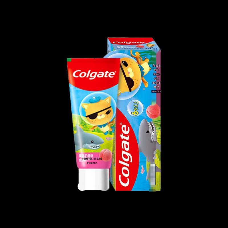 Colgate Kids 6+ Peach Milk Flavor Toothpaste 3-Pack