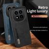 Magnetic for Xiaomi Redmi Note 14 Pro 14 4G 5G Case Leather Matte Full Camera Protect Cover Soft Bumper Shockproof Shell Fundas