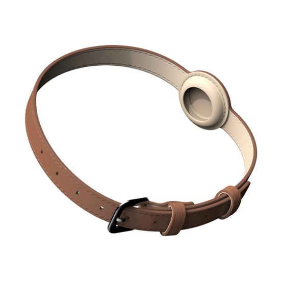 Ошейник для кошек из искусственной кожи с GPS-навигацией, однотонный ошейник для домашних животных, регулируемая длина, простая установка, водонепроницаемый ошейник для домашних животных