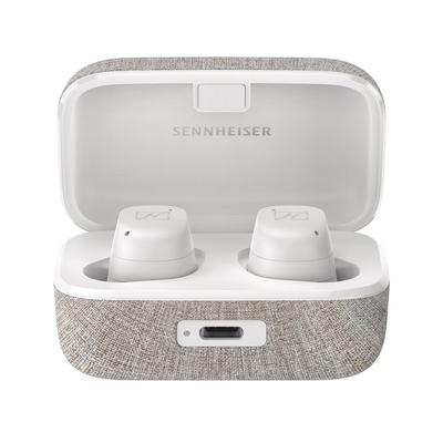 Беспроводные наушники Sennheiser Bluetooth MOMENTUM True Wireless 3 White Разработанный в головном офисе высокопроизводительный одиночный динамический драйвер с низкой задержкой aptX