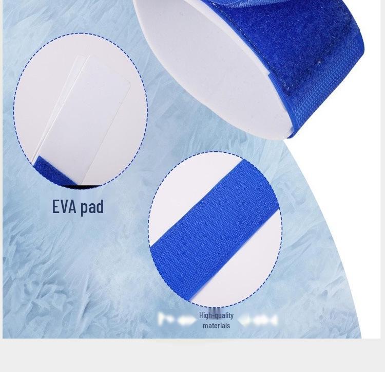 Cross-Border Adjustable Ski Bindings with EVA Pad and Magic Tape Nylon Straps