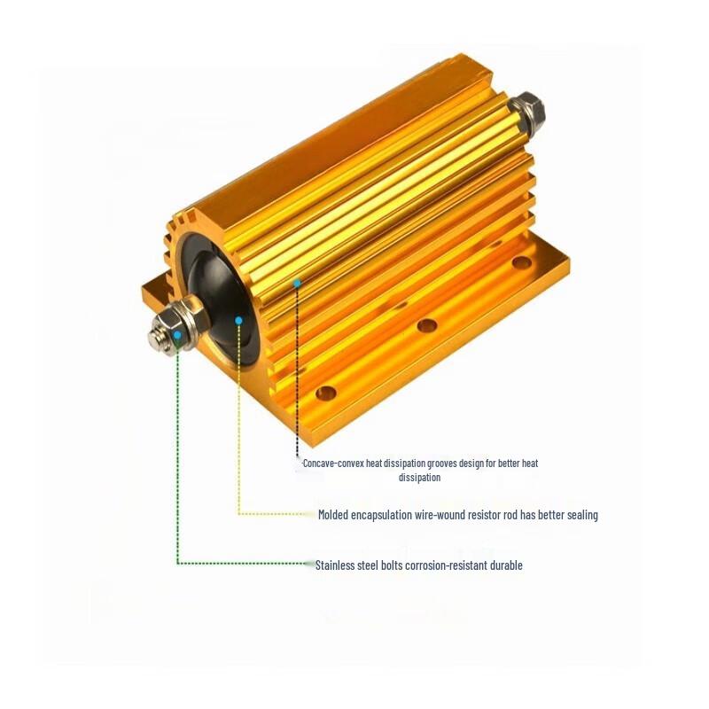 Gongyan RXG24 100W Gold Aluminum Pre-charge Resistor