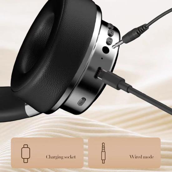 Наушники с поддержкой Bluetooth, шумоподавление, отсутствие задержек, захватывающий звук, сверхлегкие наушники с широкой совместимостью