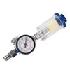 1/4in Regulator Gauge Oil Water Separator Filter Tool for Spray Painting Gun