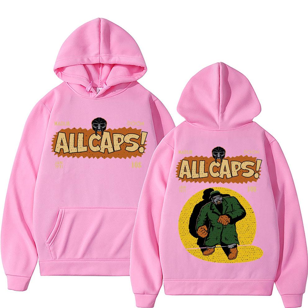 Madlib Doom толстовки с двусторонним принтом Singer Madvillain Mf Doom удивительная толстовка унисекс женская толстовка в стиле хип-хоп уличная одежда унисекс