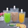 For Travel Party Squeezable Leak Proof Liquid Containers Drink Pouch Juice Pouches Soybean Milk