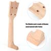 Wooden Color Ukulele Fretboard 21in 23in Ukulele Replacement Neck Ukulele Neck Set  Concert Ukulele