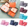 6pcs Travel Organizer Storage Bags Portable Travel Suitcases Organizer Travel Bag for Women Luggage Organizer Clothes Shoes Bag