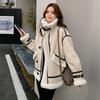 Warm Jacket Female Fall and Winter Comfortable Soft Thickened Jacket Slim Casual Versatile Jacket